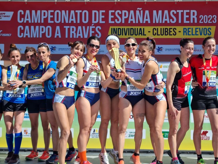 Ana Bernalte en el Campeonato de España de Cross Máster (1)