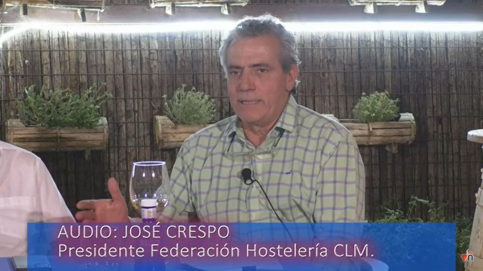 José Crespo, presidente de la Asociación de Hostelería de Castilla-La Mancha