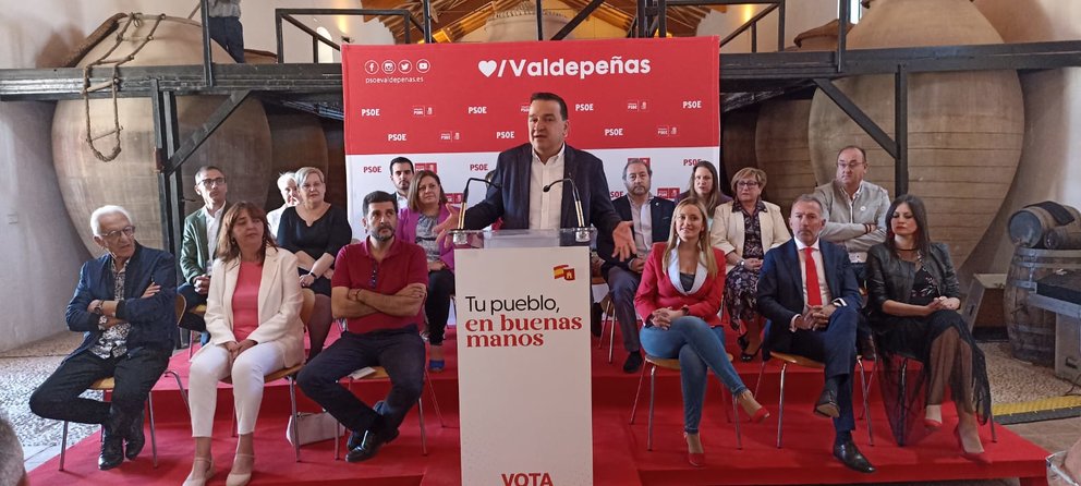 Presentación candidatura municipal PSOE Valdepeñas 2023 (2)