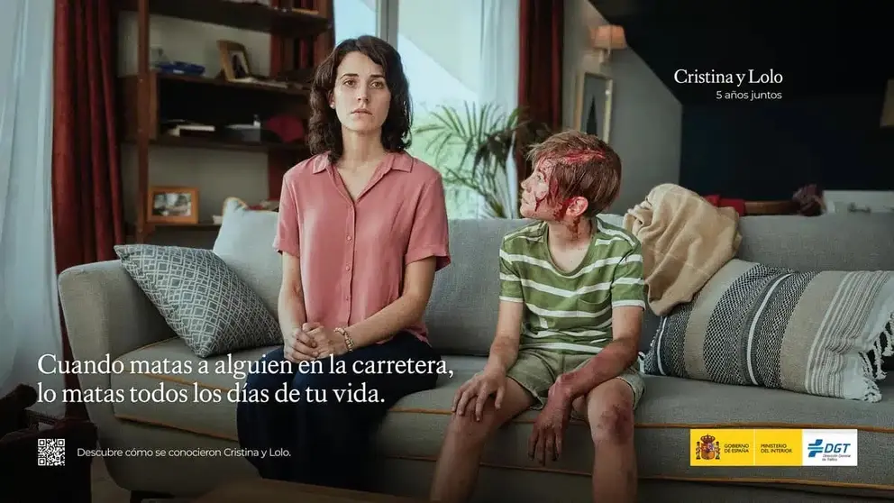 Imagen de uno de los spot de la campaña de la DGT para este verano