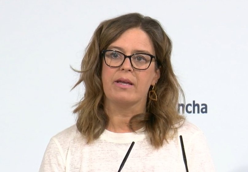 Esther Padilla, portavoz del gobierno de Castilla-La Mancha