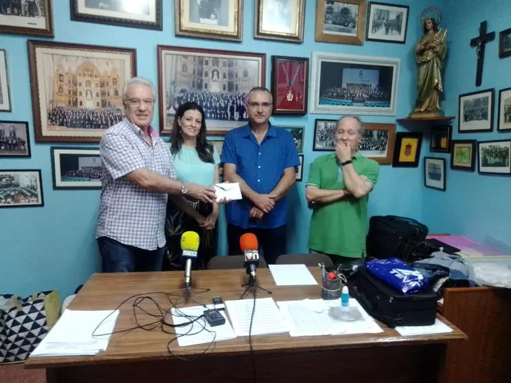 Victoriano González, Mar Marqués, Agustín Cámara y Pedro Sánchez