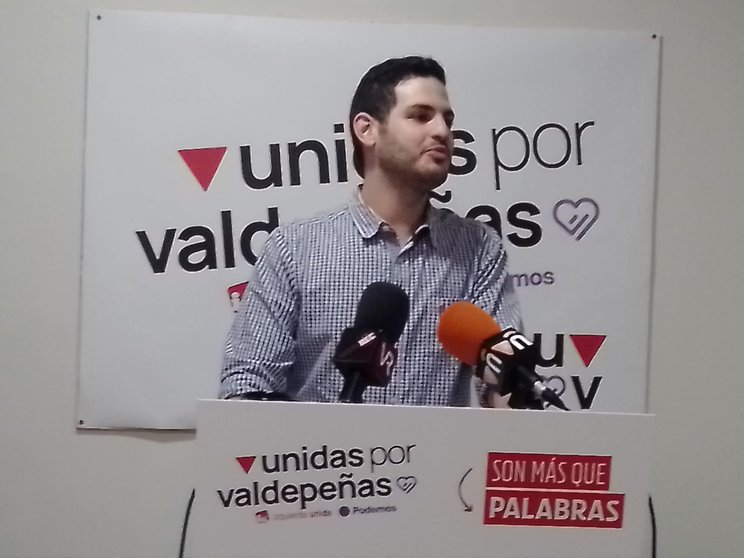 Alberto Parrilla, portavoz municipal Unidas por Valdepeñas (2)