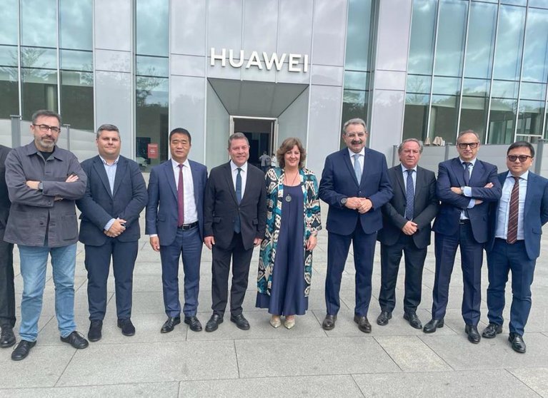 Visita a la sede de Huawey en China