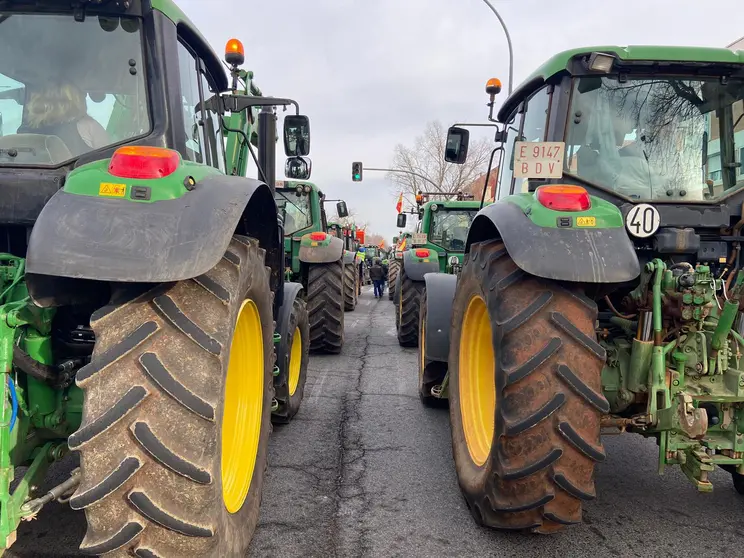 Manifestación de agricultores en Ciudad Real (2)