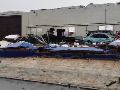 Daños importantes en un taller