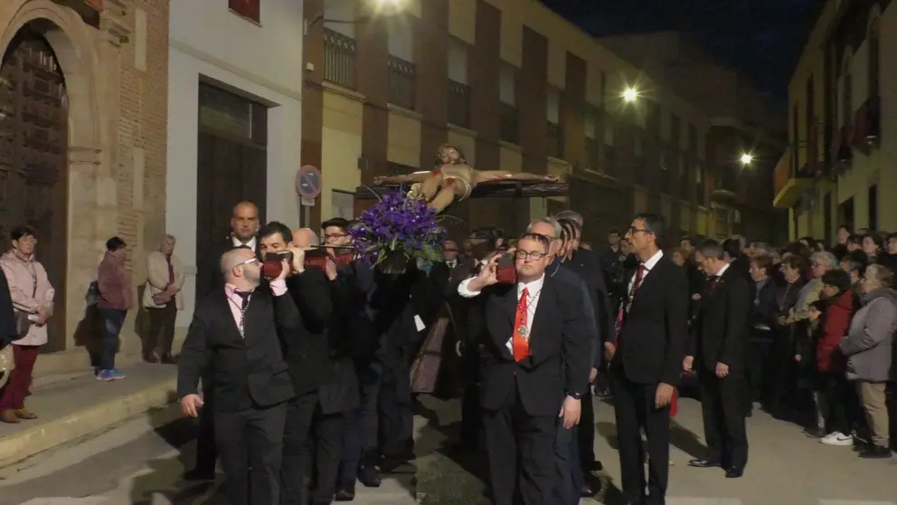 Vía Crucis Lunes Santo Hermandad Misericordia y Palma (2)
