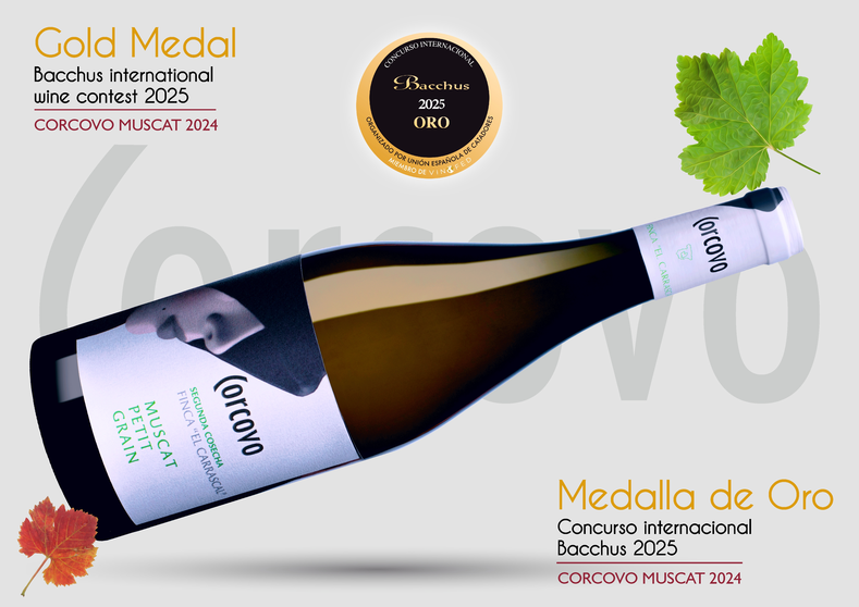 21-MEDALLA DE ORO BACCHUS 2025 CORCOVO MUSCAT