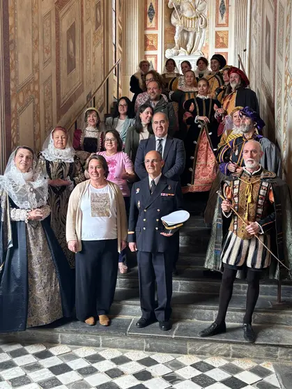 Manoli Nieto-Márquez en visita teatralizada Palacio Viso del Marqués 1