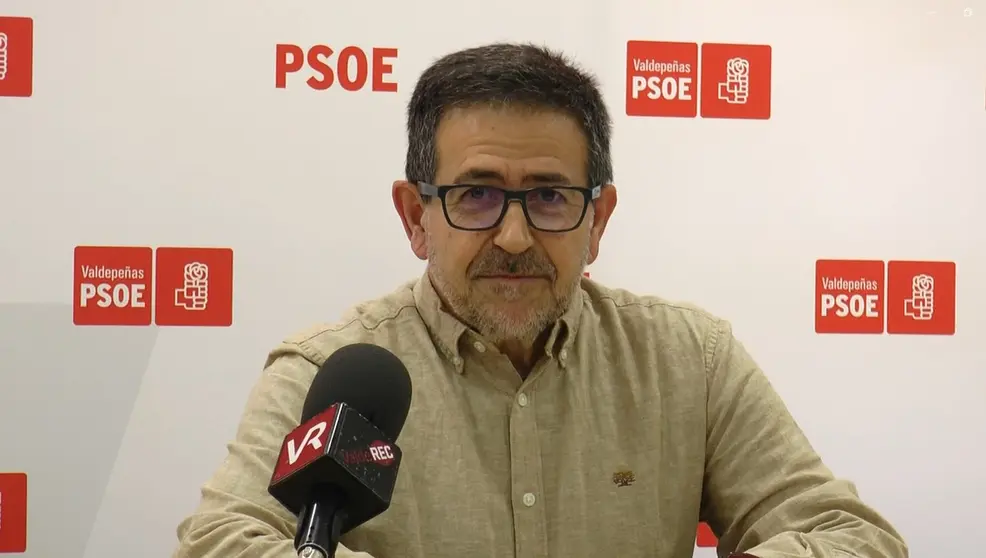 Adrián García portavoz del PSOE de Valdepeñas