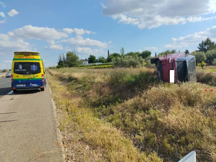 Vehículo accidentado