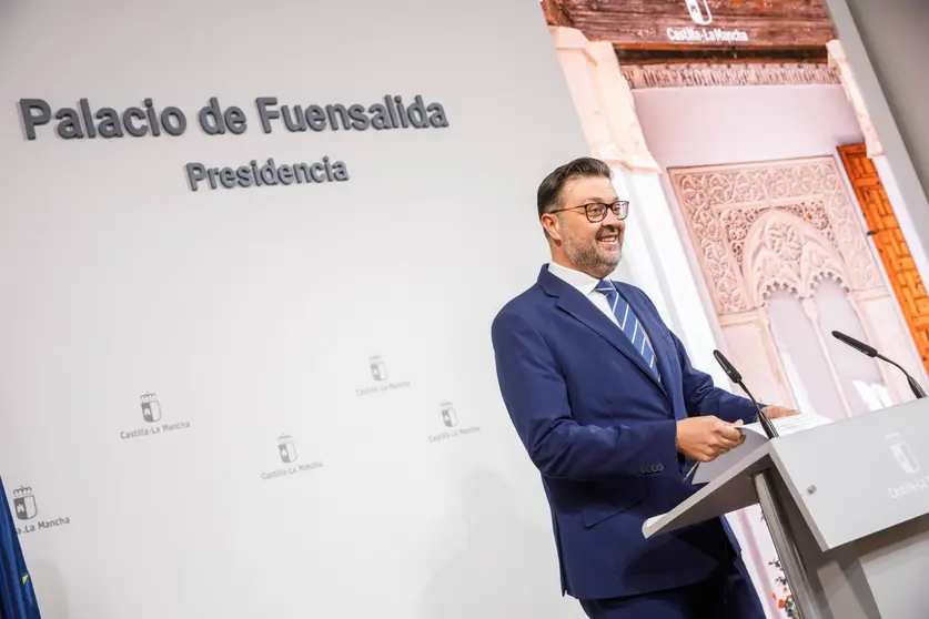Amador Pastor consejero de Educación Cultura y Deporte de Castilla-La Mancha