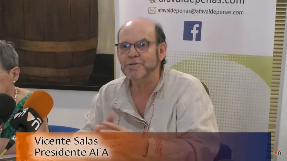 Vicente Salas presidente de AFA Valdepeñas