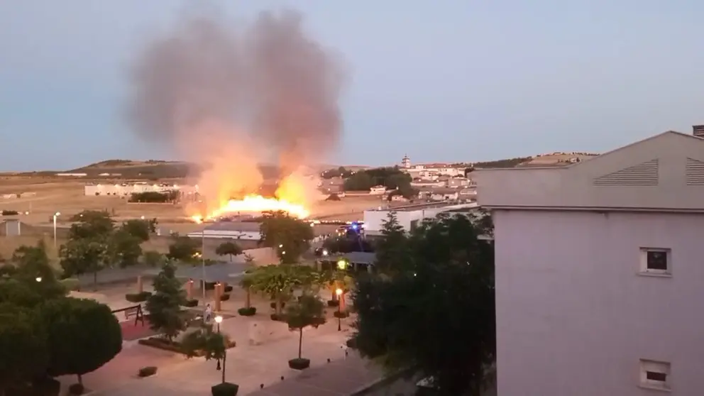 Captura video incendio