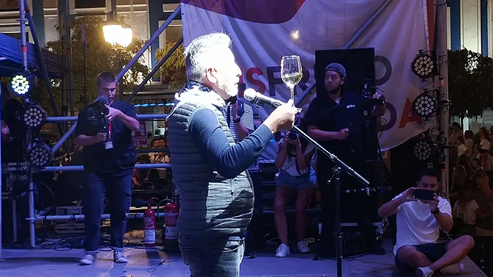 Brindis del alcalde