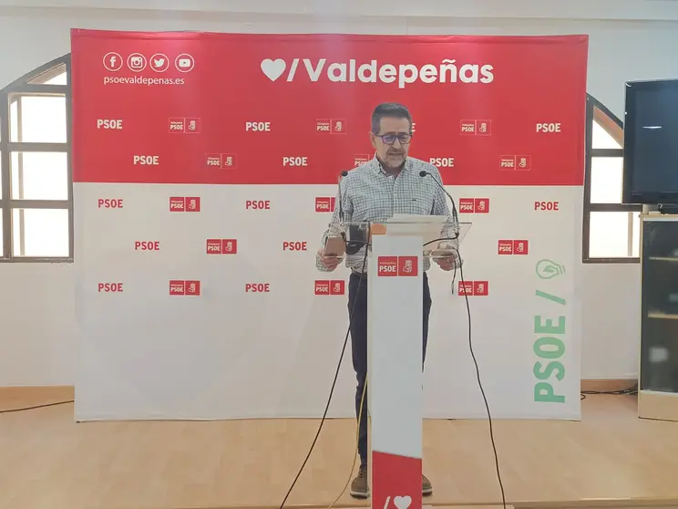 Adrián García PSOE Valdepeñas