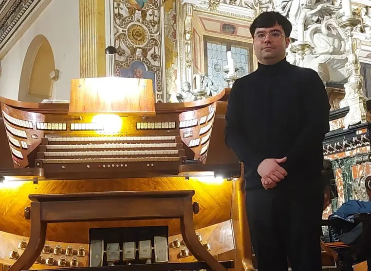 Organista Jes&uacute;s Ruiz