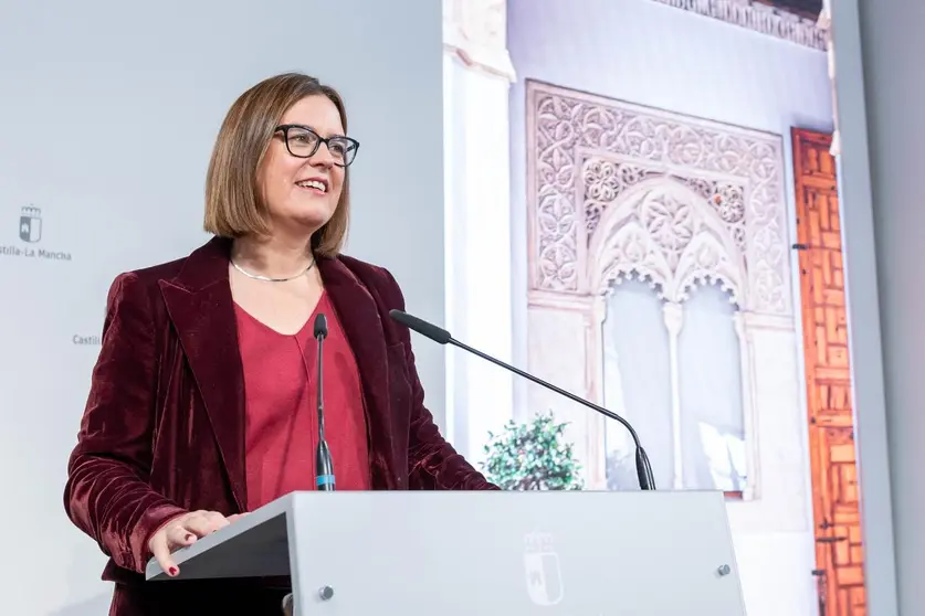 Esther Padilla portavoz del gobierno de Castilla-La Mancha