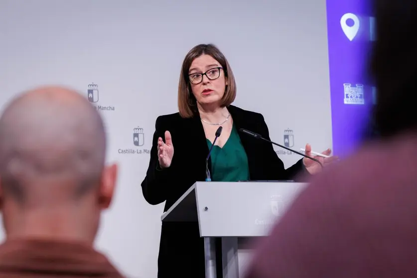 Esther Padilla portavoz del gobierno de Castilla-La Mancha