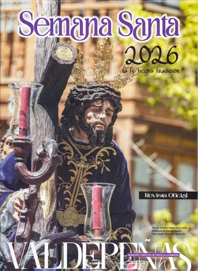 Cartel Semana Santa Valdepe&ntilde;as