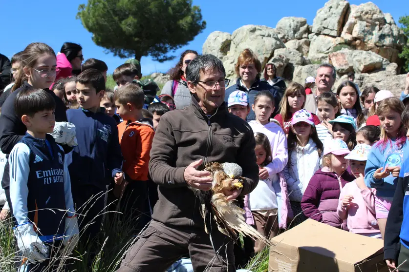 Agust&iacute;n Espinosa durante el acto