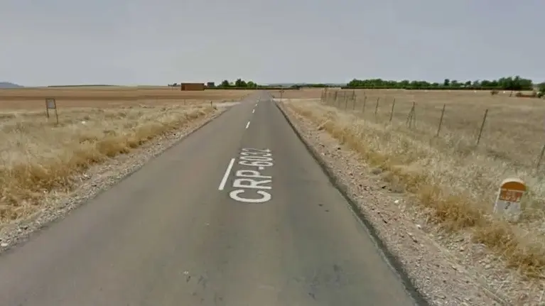 Carretera CR-6032 en Membrilla