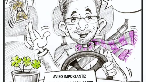 Caricatura hecha por nuestro colaborador Chema del Fresno