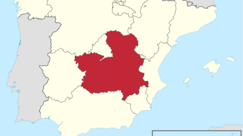 Mapa de Castilla-La Mancha
Foto: TUBS