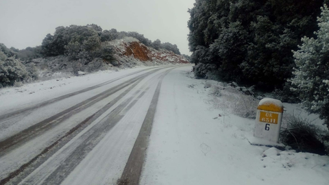 Nieve - Carretera nevada