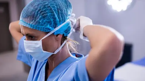 Enfermera Covid
Foto: Clínica Corachan