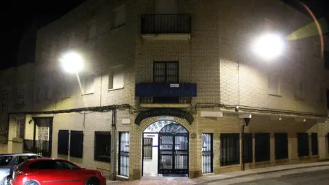 Fachada de la residencia Nuestra Señora de Peñarroya de La Solana