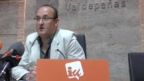 Gregorio Sánchez, concejal de Izquierda Unida en Valdepeñas