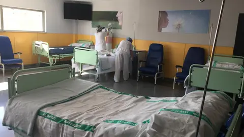 Camas del Hospital de Valdepeñas