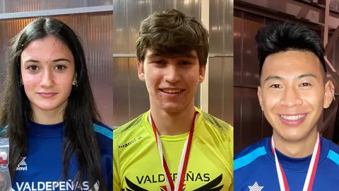 Estrella Ponce, Iván Ribero y Anbo Xu