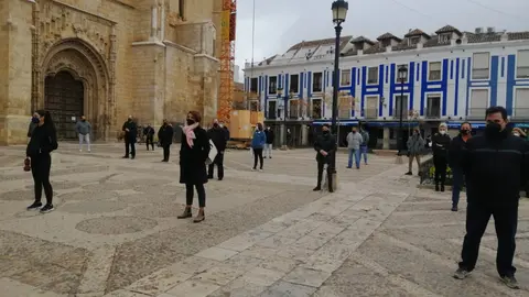 Manifestación de la hostelería en Valdepeñas
