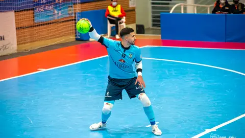 Edu Sousa en el Viña Albali Valdepeñas 4-2 O Parrulo Ferrol
Foto: ACP-FSV