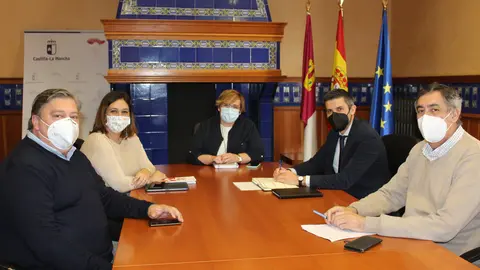 Reunión viceconsjera- alcalde de Campo de Criptana