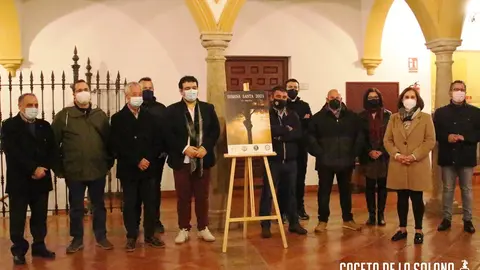 Presentación del cartel de la Semana Santa 2021 de La Solana