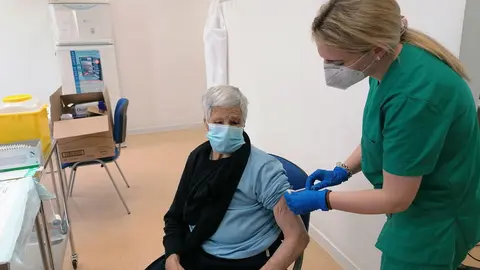 Vacunación en Almagro