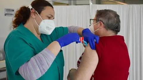 Día de vacunación contra la Covid en Daimiel para las personas de entre 60 y 65 años