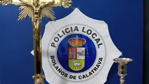 Objetos religiosos sustraídos