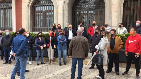 Protesta de la hostelería en Valdepeñas