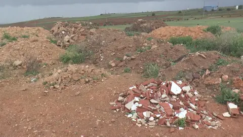 Residuos en el Cerro de la Cocinilla
