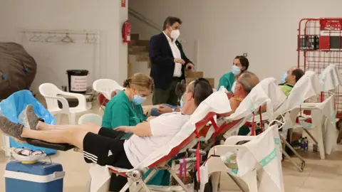 Donación de sangre en Daimiel