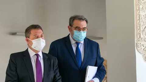 Emiliano García-Page y Jesús Fernández Sanz