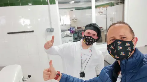 Samuel Pérez, ganador del CLMSkills 2021 de Panadería