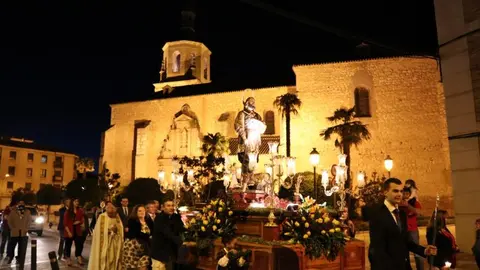 Procesión en honor a San Isidro en Daimiel (imagen de archivo)