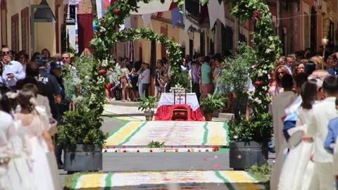 Este año tampoco hay procesión con los niños de comunión