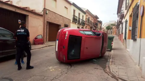 Accidente en La Solana