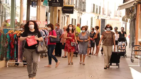 Comercio al aire libre en Manzanares